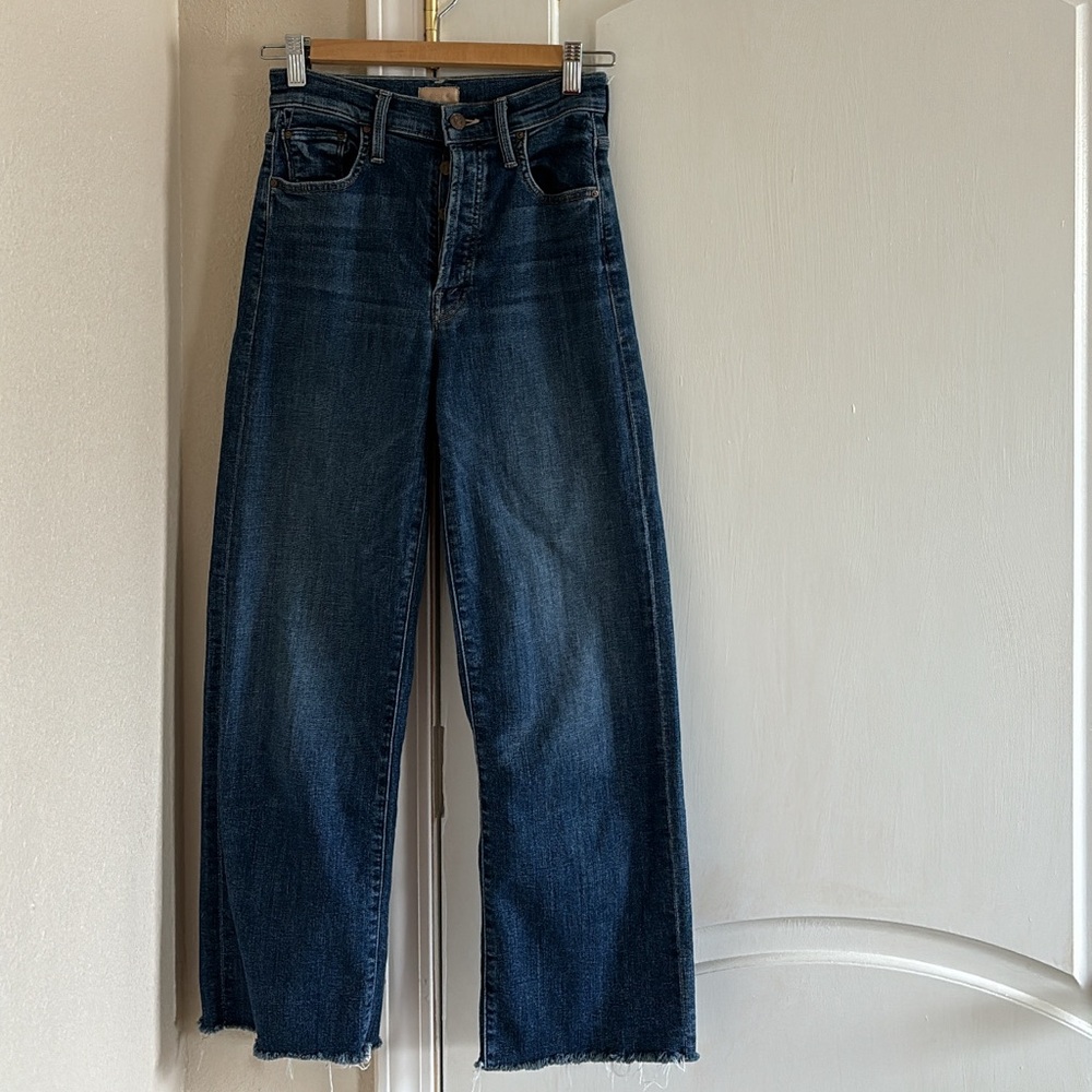 mother denim ‘the rambler ankle gray’